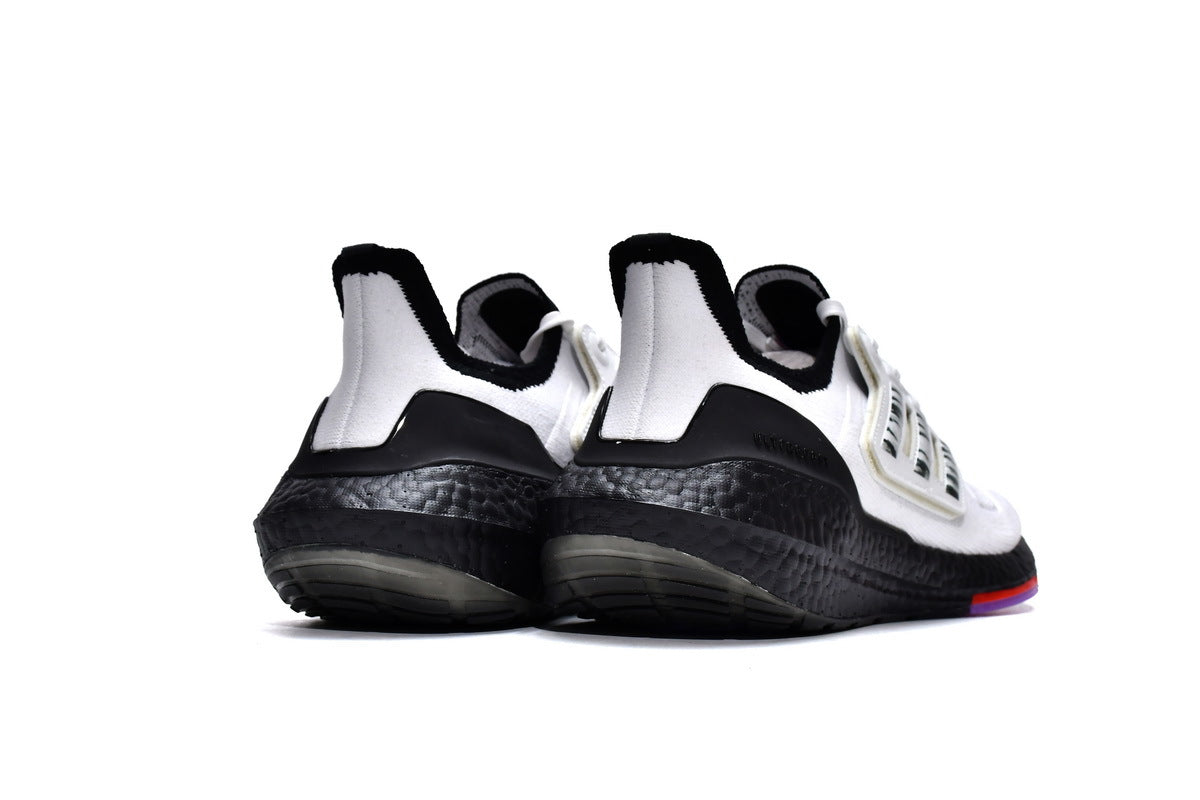adidas UltraBoost 22 GW1915 Running Sneakers in White Black - product image from the listing.