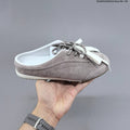 Taupe Alo Yoga Sunset Sneaker Mule - product image from the listing.