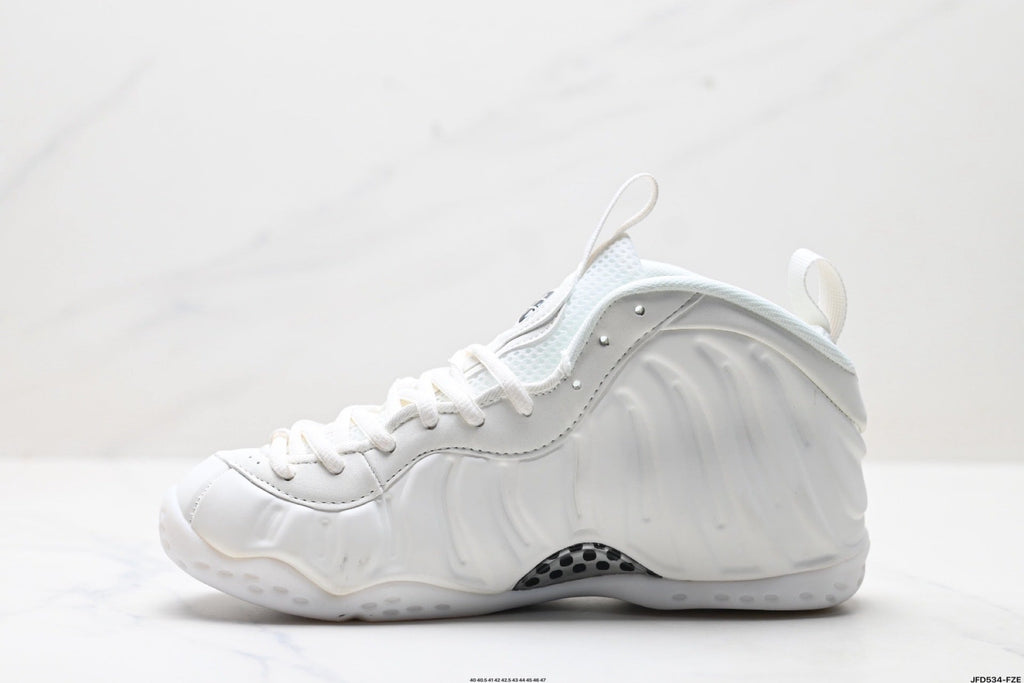 Nike Air Foamposite One Penny High-Top Sneakers in White - product image from the listing.