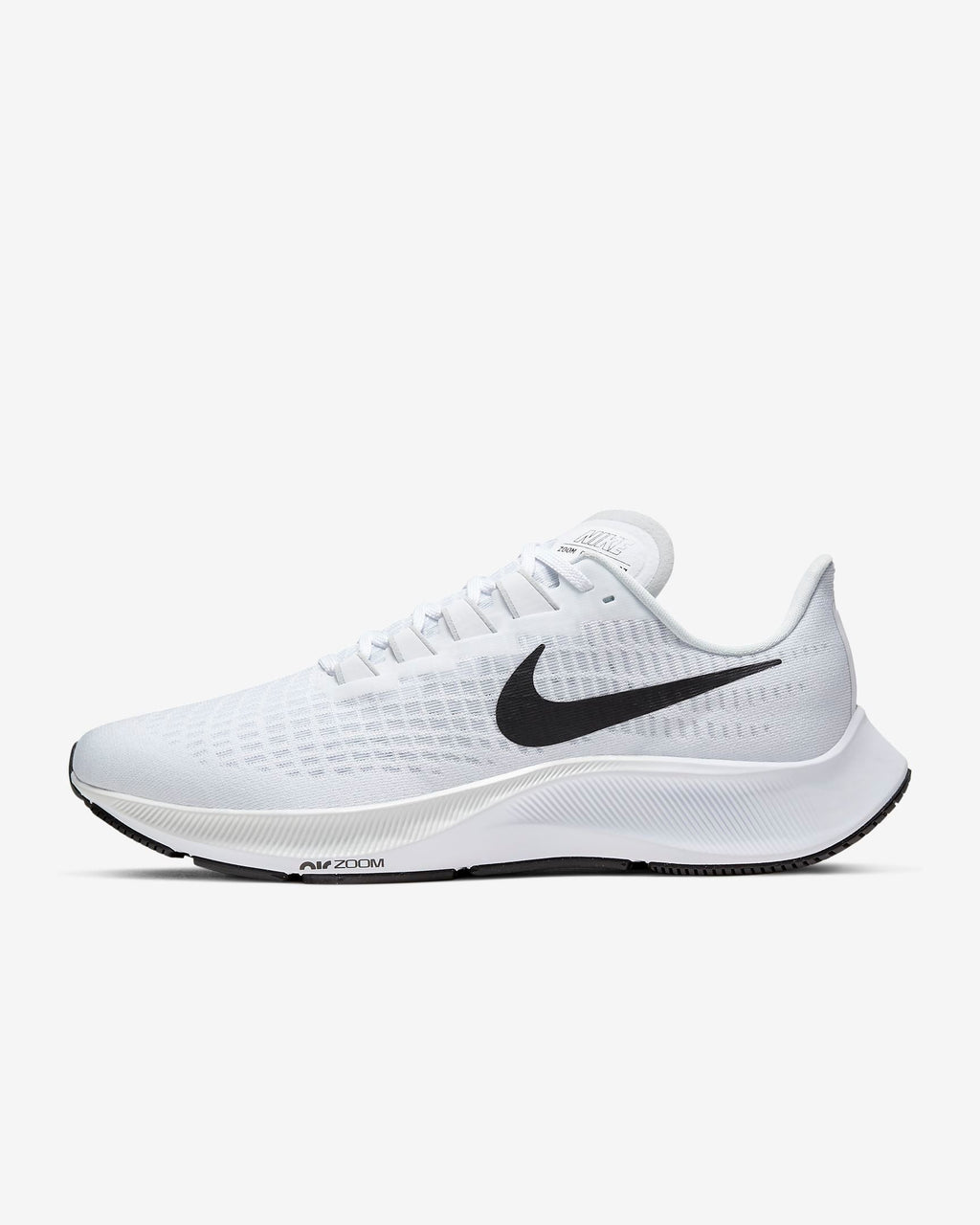 Nike Air Zoom Pegasus 37 Running Shoes in White BQ9646-100 - product image from the listing.