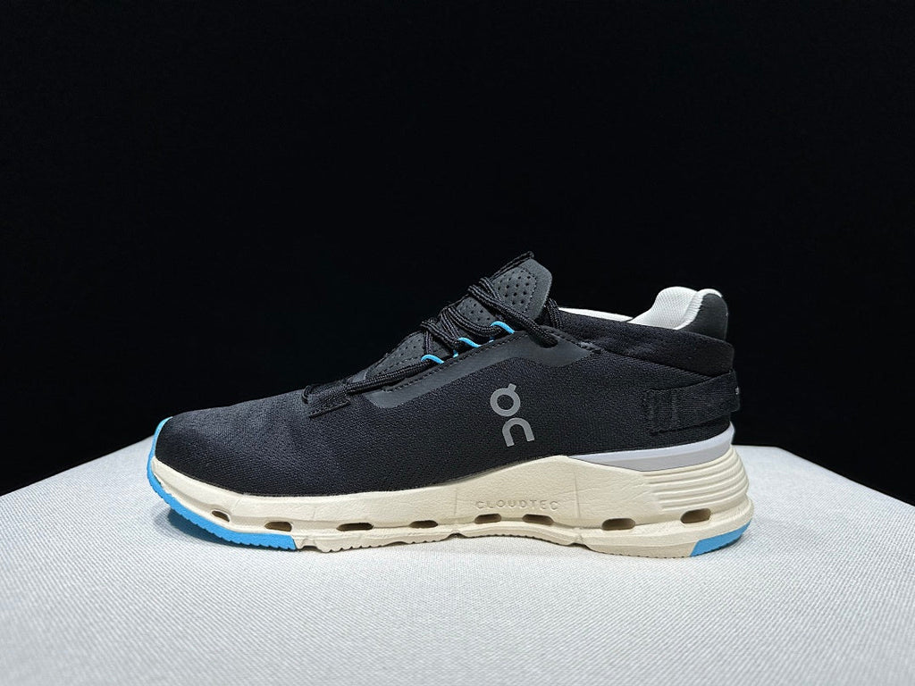 On Cloudnova 2 Sneakers in Black Blue - product image from the listing.