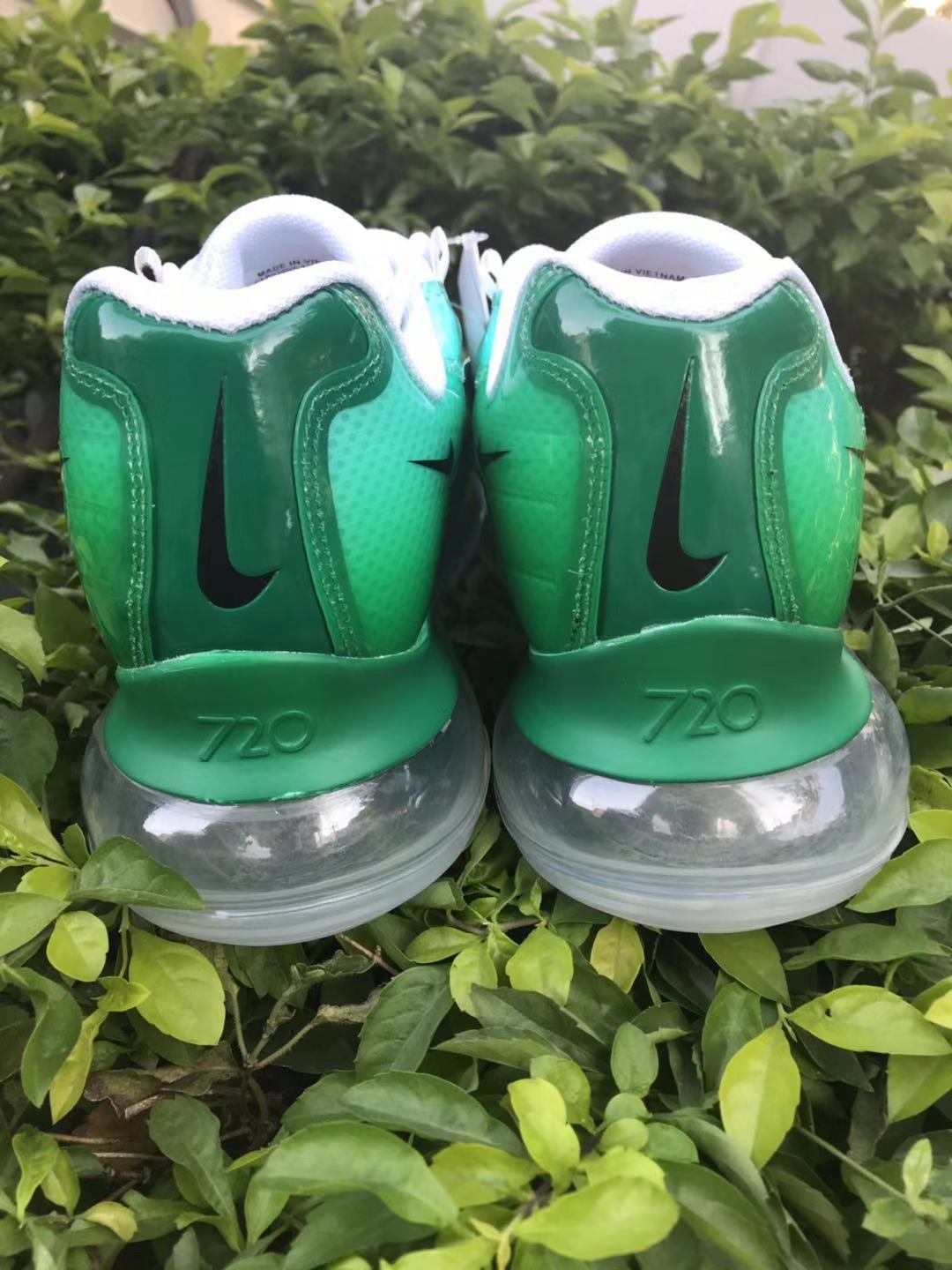 Nike Air Max 720 Sneakers in Green and White - product image from the listing.