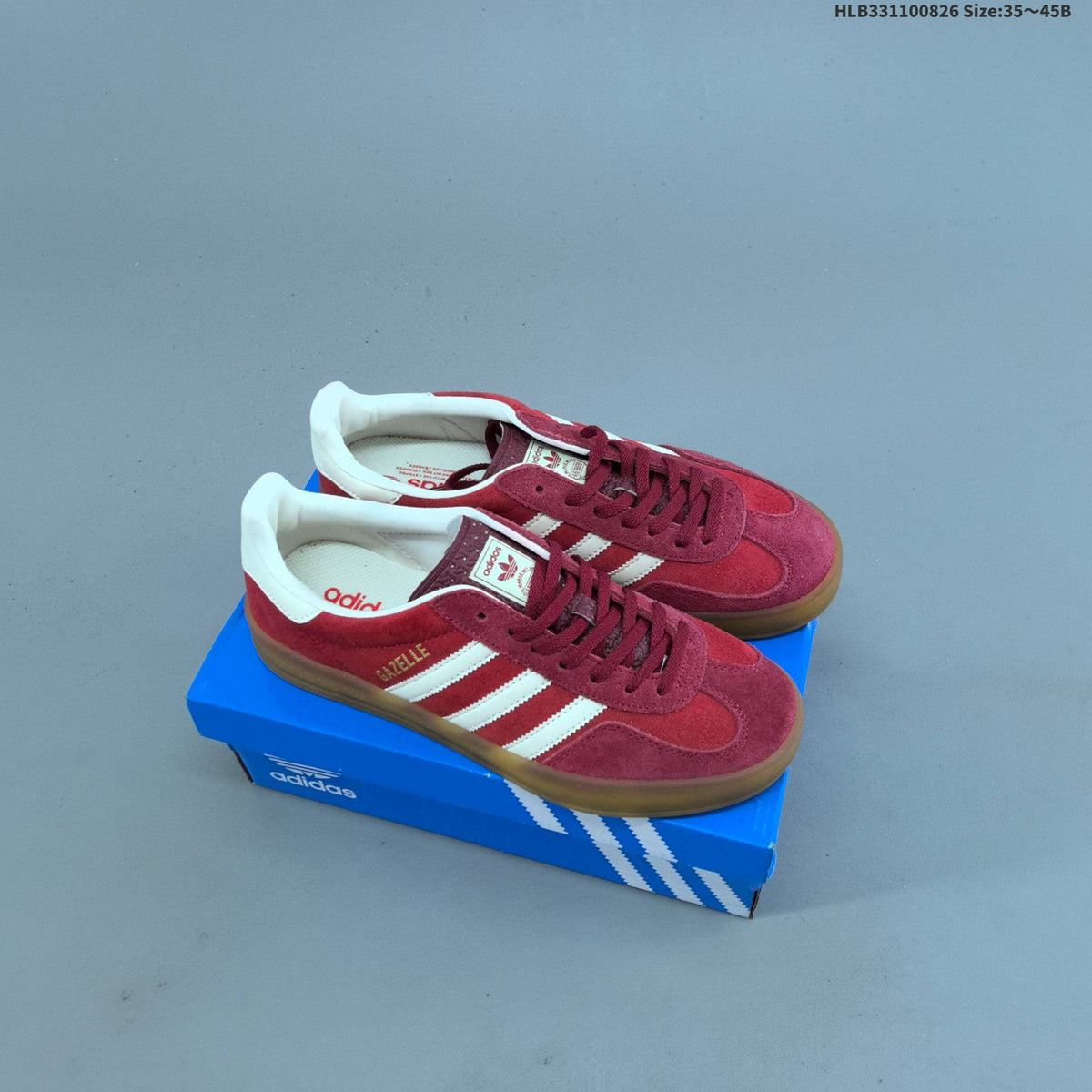 adidas Gazelle Indoor Low-Cut Sneakers - product image from the listing.