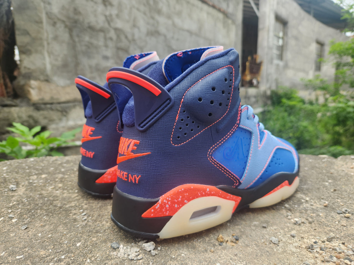 "Midnight Navy" Awake NY x Air Jordan 6 - product image from the listing.