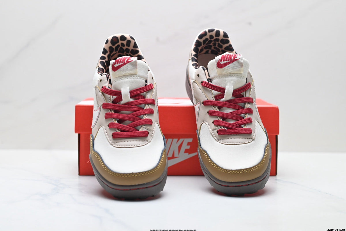 Nike Terra Manta Sneakers in Cream, in Tan and Red - product image from the listing.
