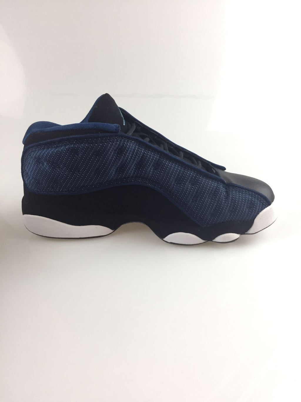 Navy and Volt Jordan Flight Club 91 Sneakers - product image from the listing.