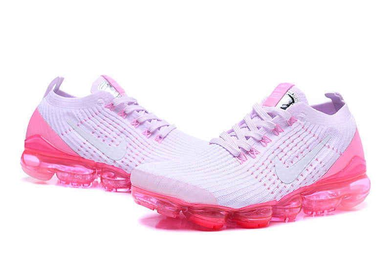 Nike Air VaporMax Flyknit 3 Sneakers, in Light Purple Pink AJ6910-005 - product image from the listing.