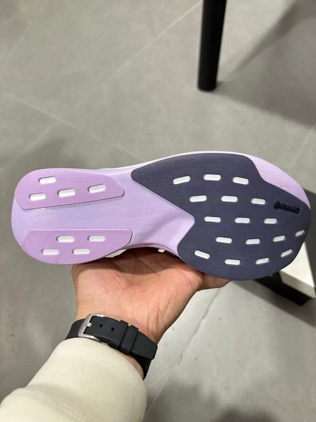 adidas Lightstrike Pro Running Shoes in Purple JS4447 - product image from the listing.