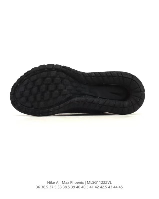 Nike Air Max Phoenix Sneakers in Black Purple MLSG112ZVL - product image from the listing.