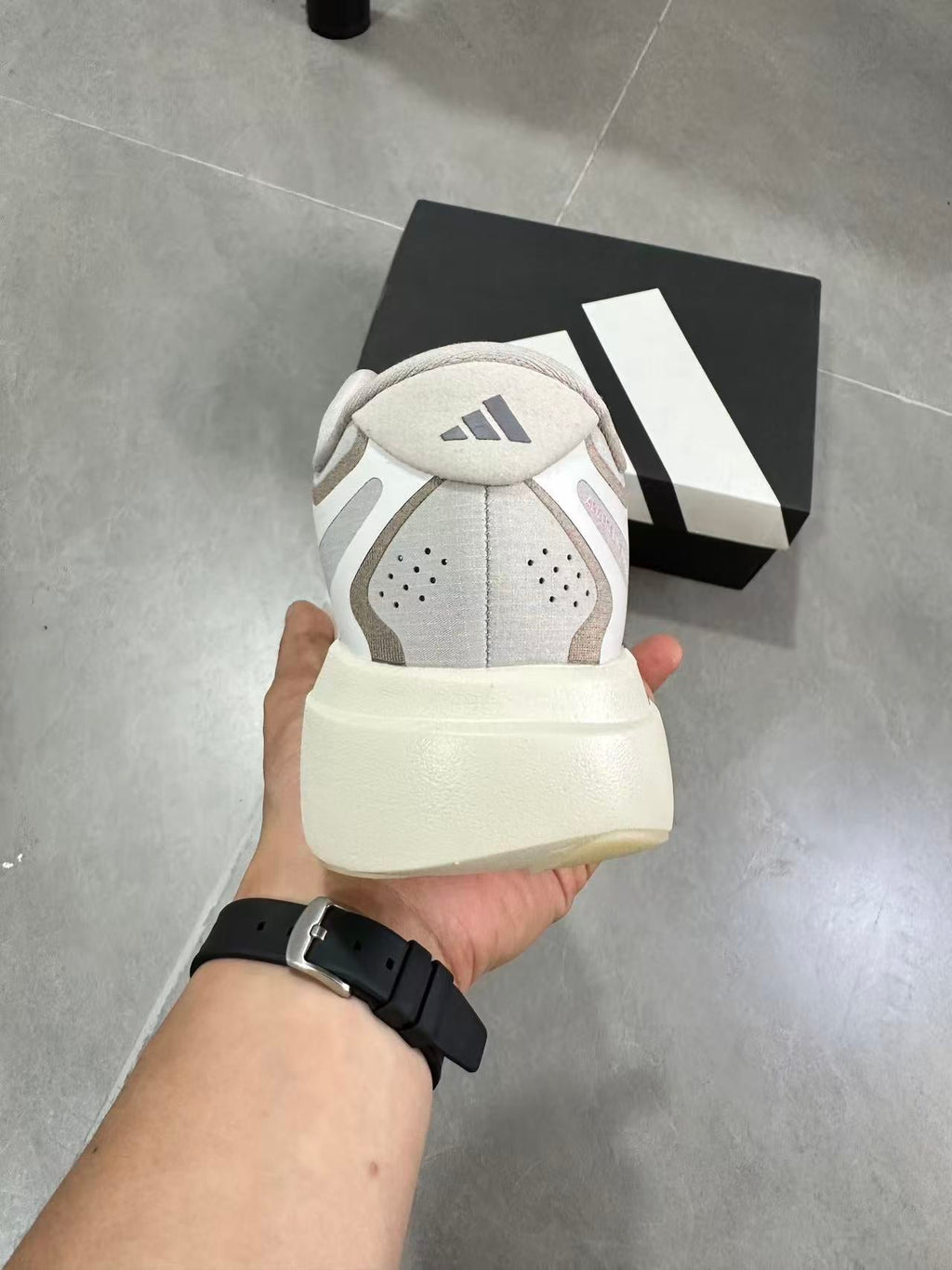 Nike Air Zoom Spiridon Cage 2 Sneakers in Light Bone KI4789 - product image from the listing.