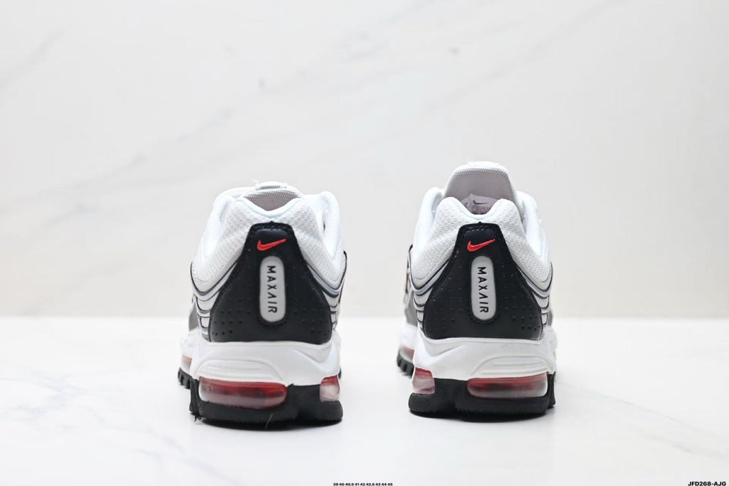 Nike Air Max 200 Sneakers in White Black Red - product image from the listing.