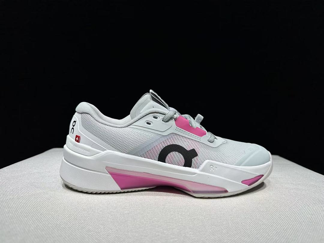On The Roger Pro Fire Clay Grey Blue Tennis Footwear - product image from the listing.