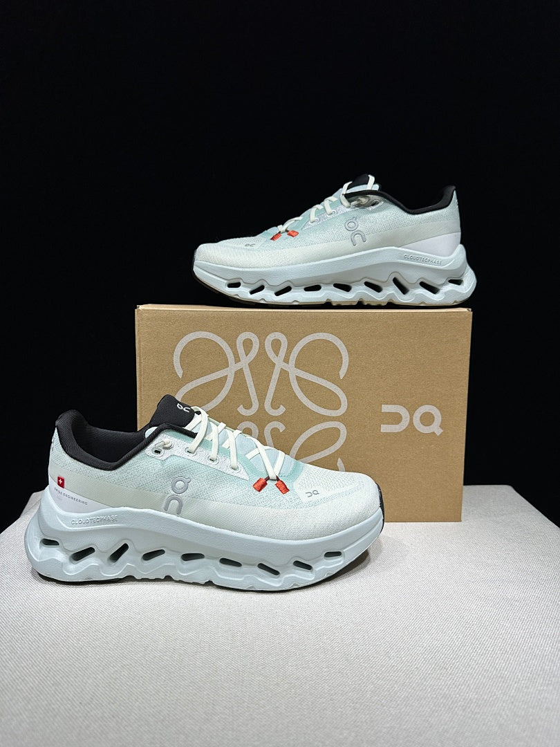On Cloudtilt Trainers in Mineral/Ivory - product image from the listing.