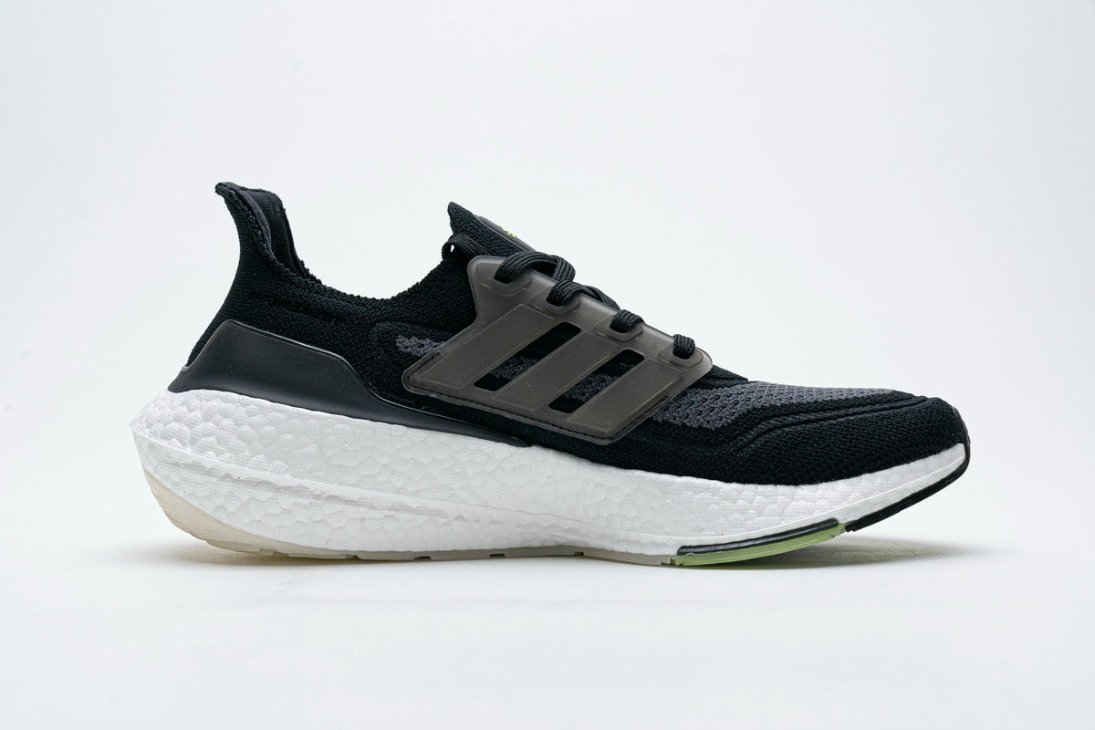 adidas Ultraboost 21 Running Shoes FY0374 in Black - product image from the listing.