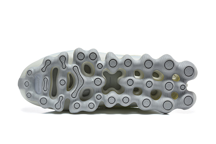Nike Air Max Scorpion Sneakers in White and Pale Yellow - product image from the listing.