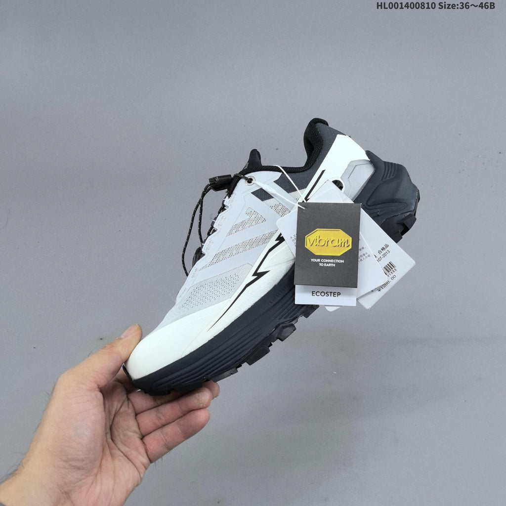 Kailas FUGA EX3 Trail Running Shoes, in Gray and White - product image from the listing.