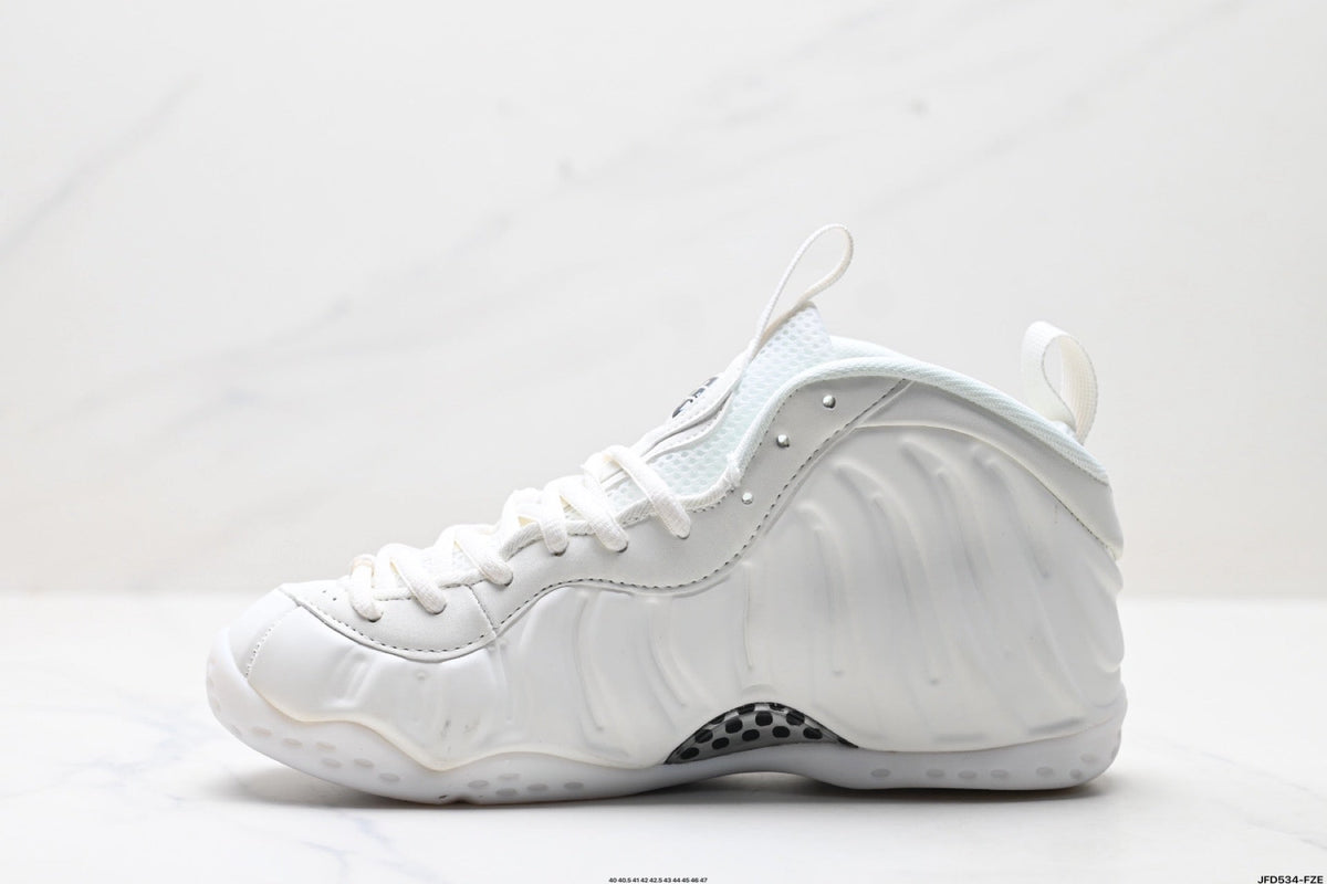 Nike Air Foamposite One Penny Basketball Sneakers in White JFD534-FZE - product image from the listing.