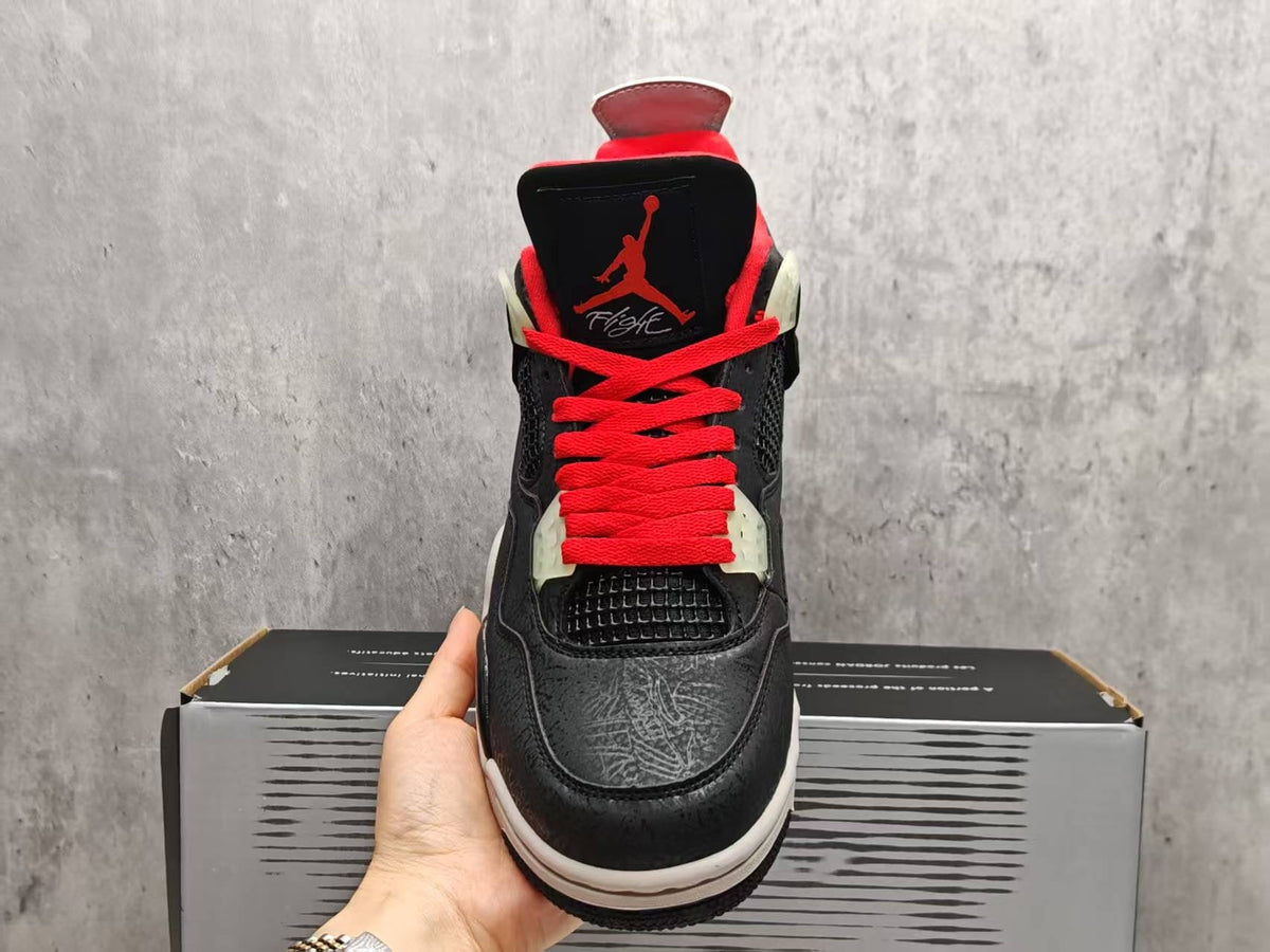 "Black Laser" Air Jordan 4 Retro - product image from the listing.