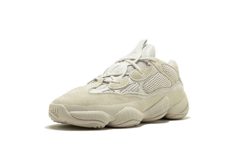 Grey Beige adidas Yeezy 500 Sneakers - product image from the listing.