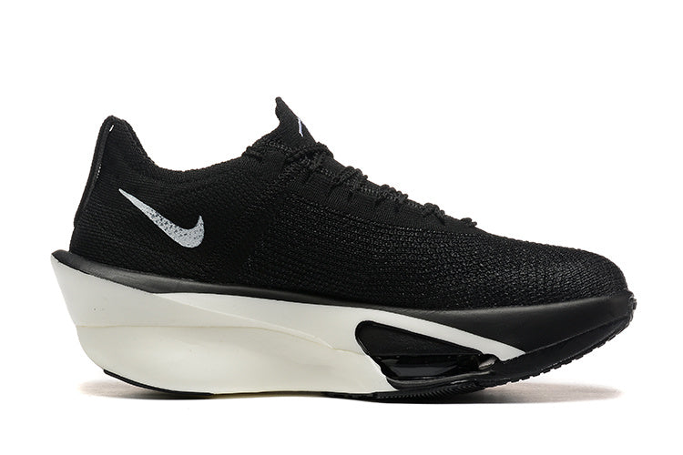 Nike Air Zoom Alphafly Next% Running Shoes in Black White - product image from the listing.