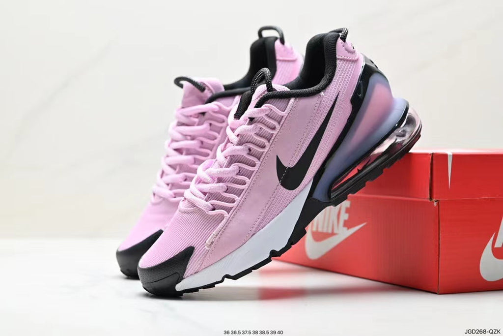 Nike Air Max 720 Sneakers in Black and Pink - product image from the listing.