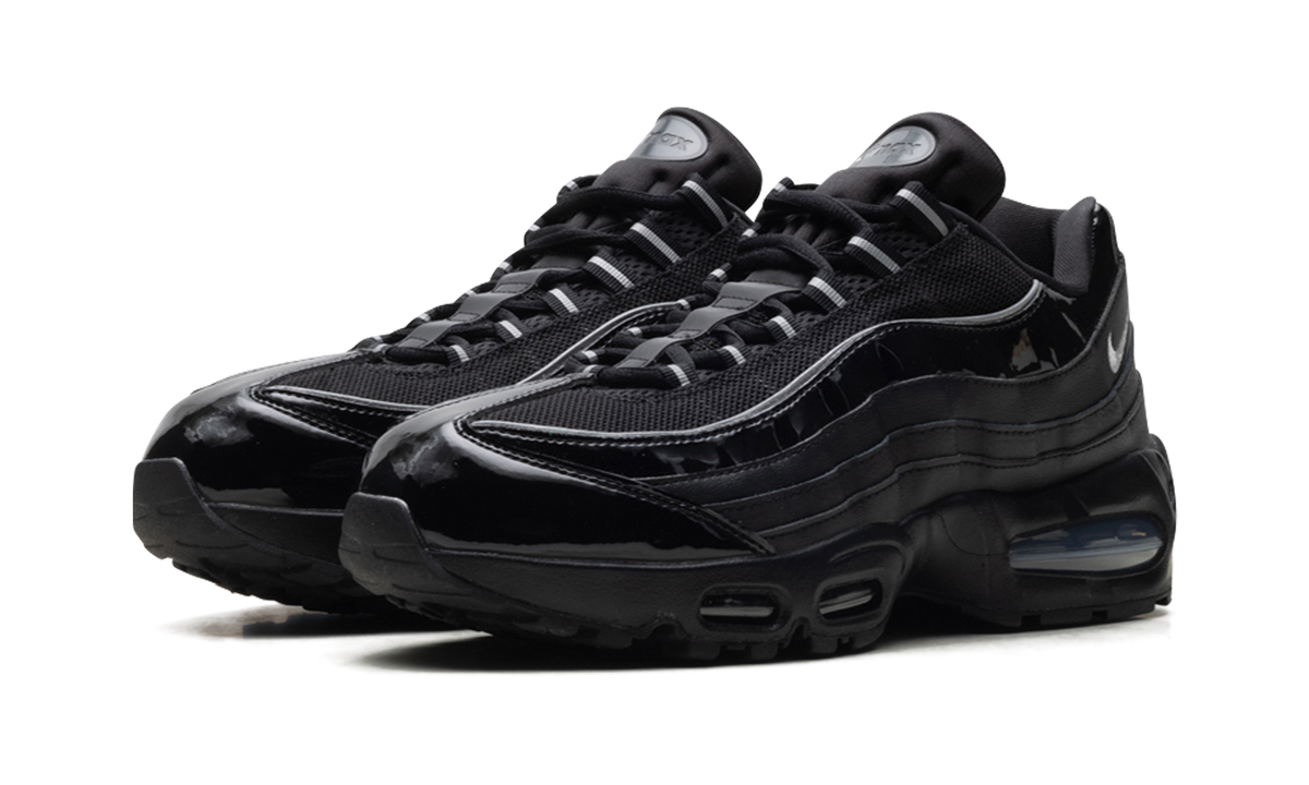 Women's Air Max 95 OG "Big Bubble Black Patent" IB6397 001 - product image from the listing.