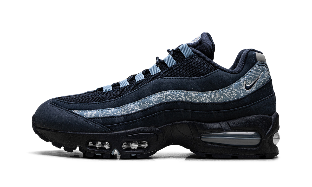 "Big Bubble Obsidian Work Blue" Air Max 95 SE IU2254 900 - product image from the listing.
