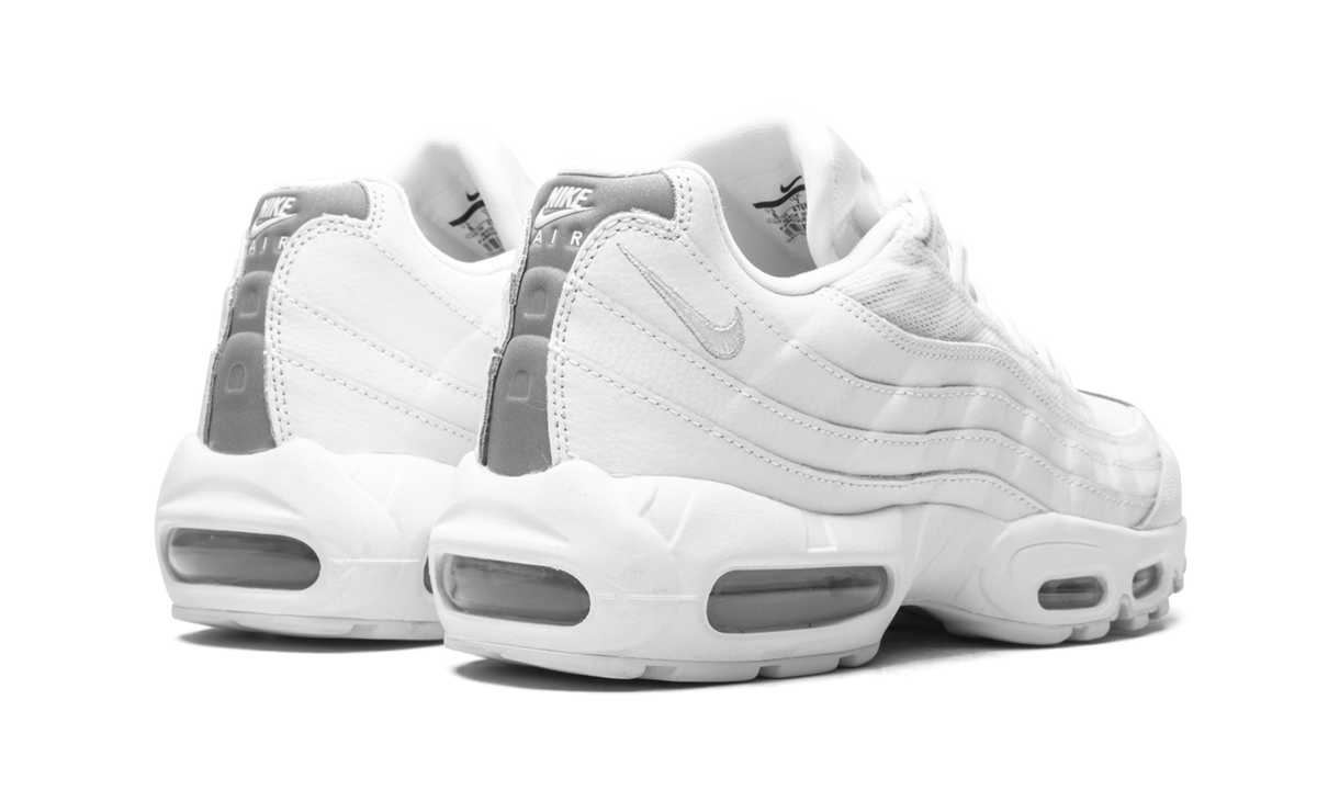 "White Silver" Air Max 95 Essential AT9865 100 - product image from the listing.