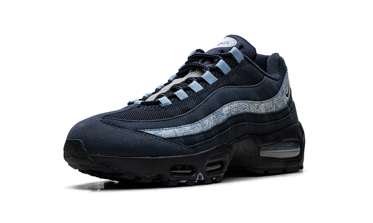 "Big Bubble Obsidian Work Blue" Air Max 95 SE IU2254 900 - product image from the listing.