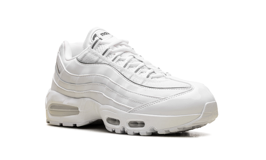 Women's Nike Air Max 95 "White Patent" IB6397 100 - product image from the listing.