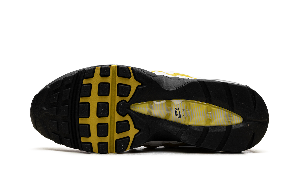 "White Saffron Quartz Black" Air Max 95 OG HM4740 102 - product image from the listing.