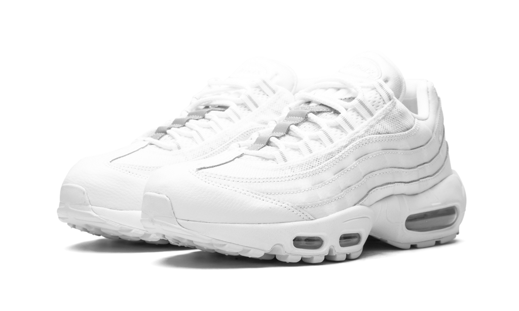 "White Silver" Air Max 95 Essential AT9865 100 - product image from the listing.
