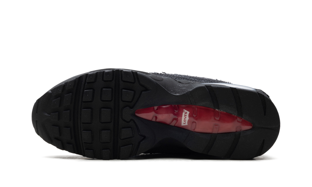 Black" HM4743 001 - Air Max 95 OG "Levi's Denim - product image from the listing.