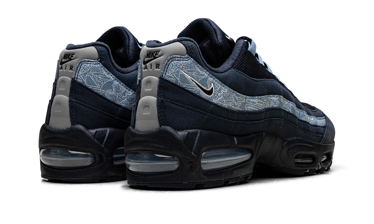 "Big Bubble Obsidian Work Blue" Air Max 95 SE IU2254 900 - product image from the listing.