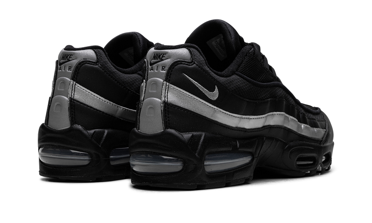 "Black / Metallic Silver" Air Max 95 IB1667 003 - product image from the listing.