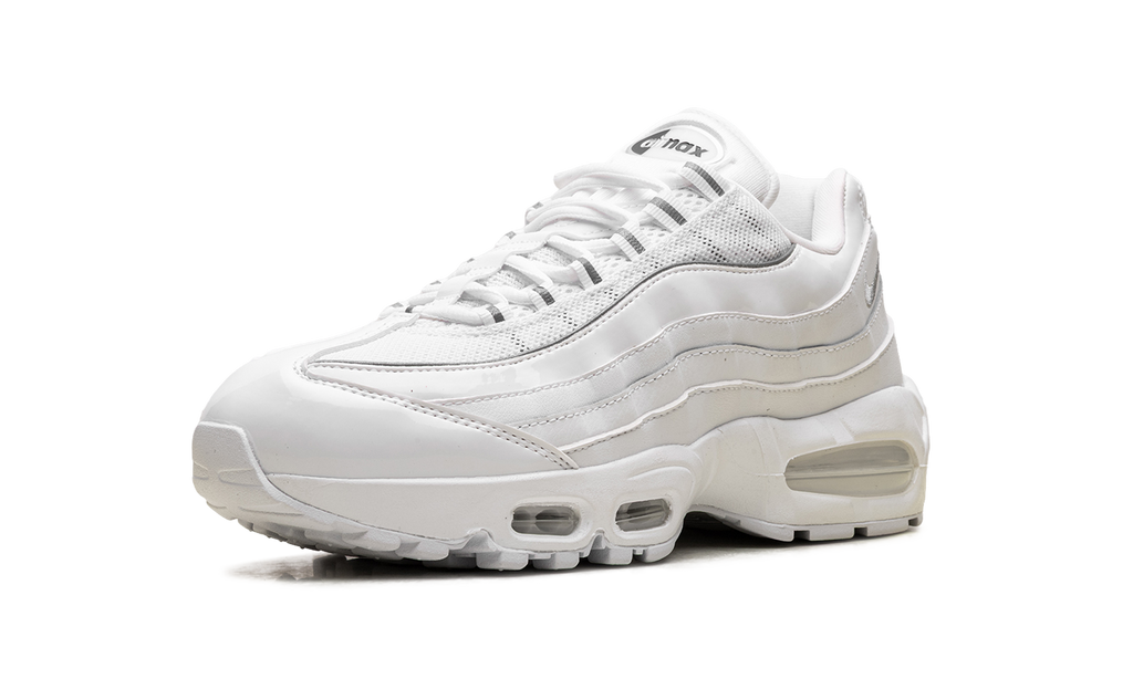 Women's Nike Air Max 95 "White Patent" IB6397 100 - product image from the listing.
