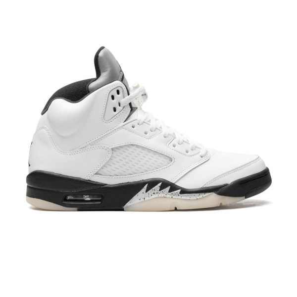 "White/Black" Air Jordan 5 - product image from the listing.