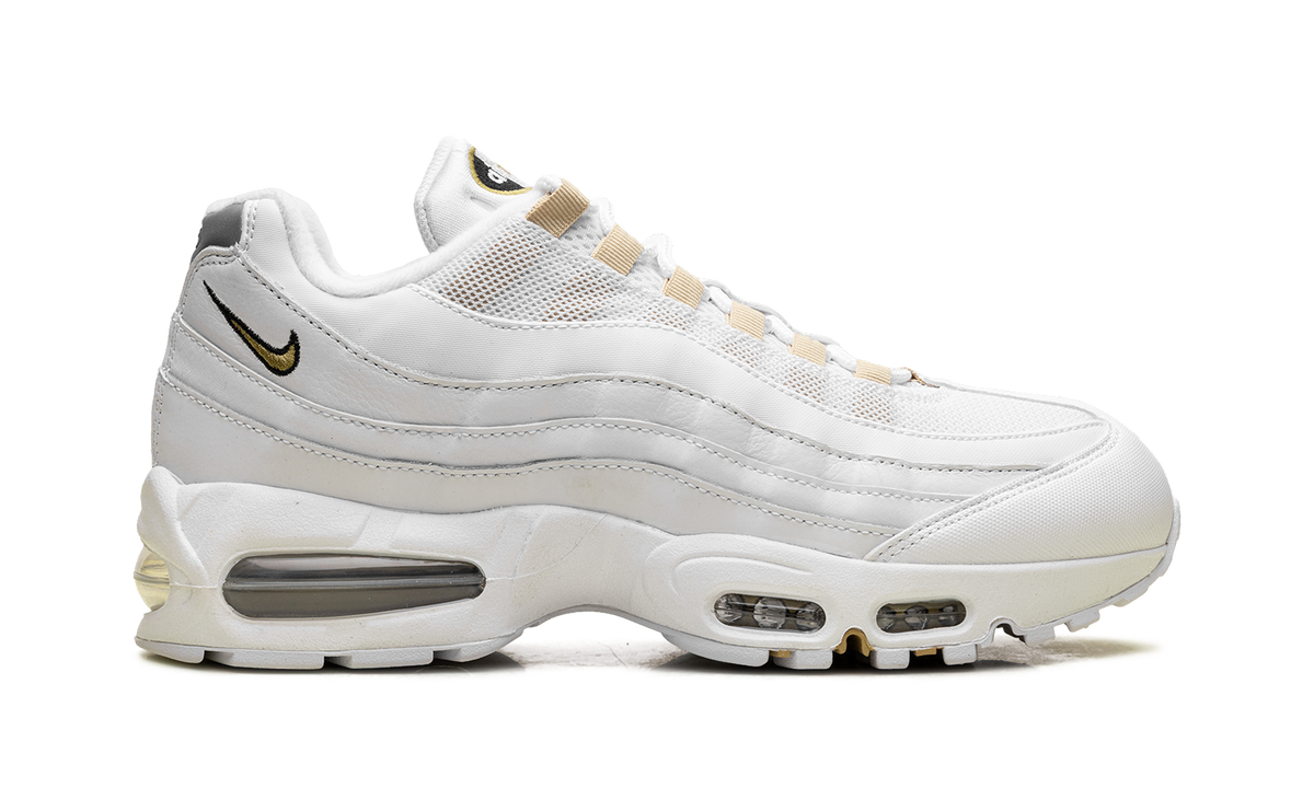 "White Team Gold" Air Max 95 OG Big Bubble IB1667 101 - product image from the listing.