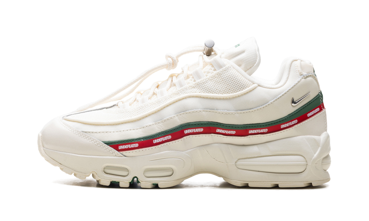 "UNDEFEATED - SAIL/ METALLICSILVER" AIR MAX 95 SP IB4453 100 - product image from the listing.
