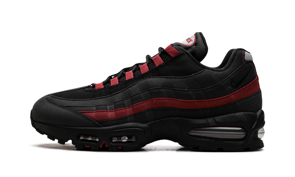 "Black / Team Crimson" Nike Air Max 95 HM4740 008 - product image from the listing.