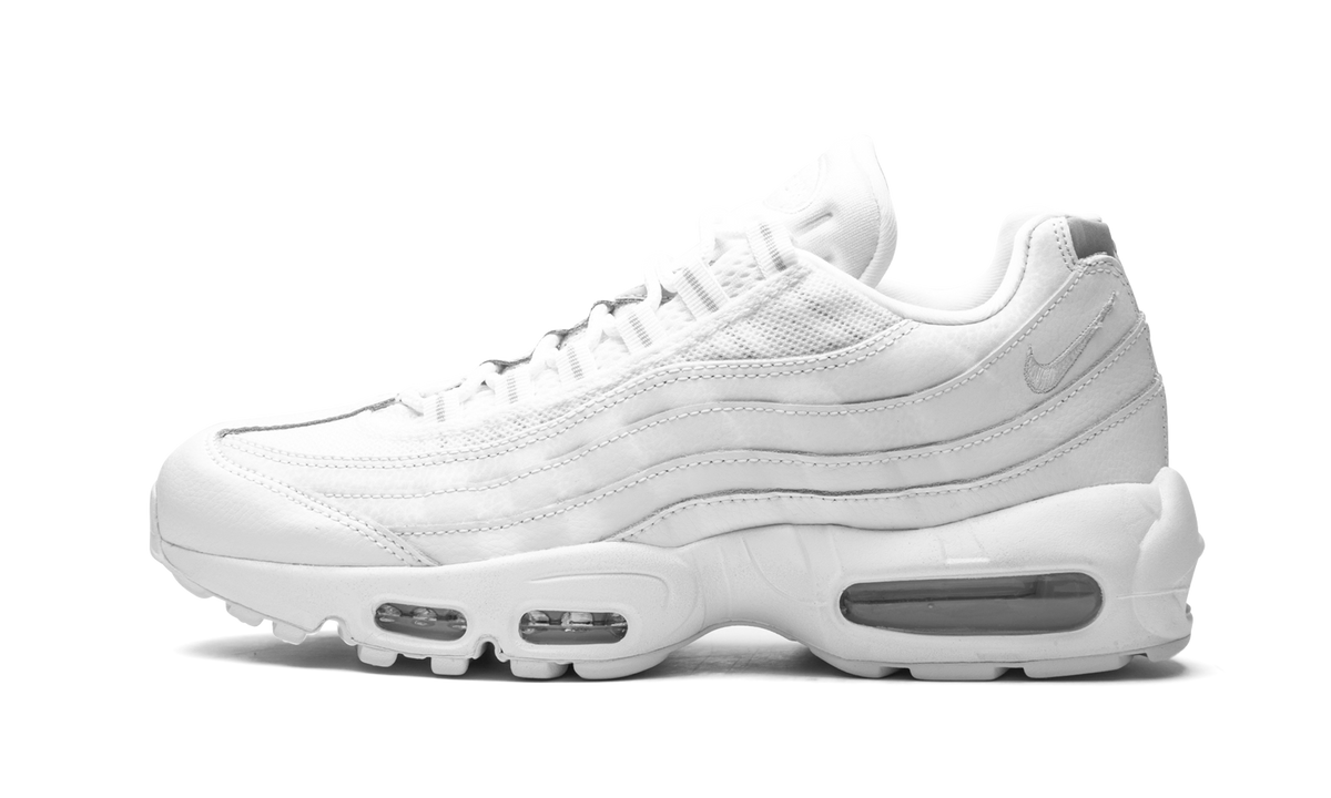 "White Silver" Air Max 95 Essential AT9865 100 - product image from the listing.