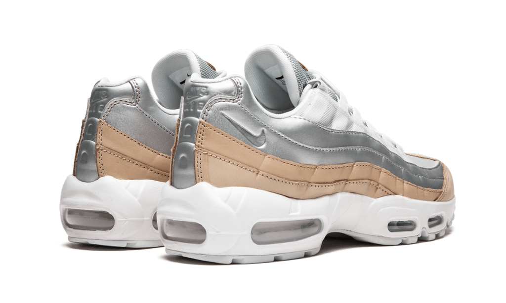 Women's AIR MAX 95 SE PRM MNS "Pure Platinum" AH8697 002 - product image from the listing.