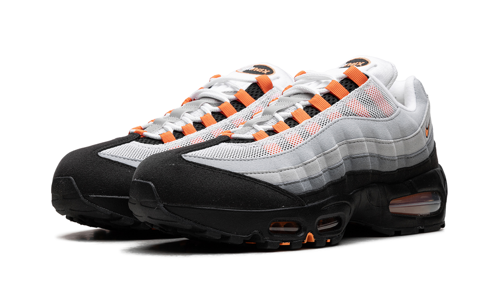 "Big Bubble Bright Mandarin 2.0 (2025)" Air Max 95 OG HM4740 101 - product image from the listing.