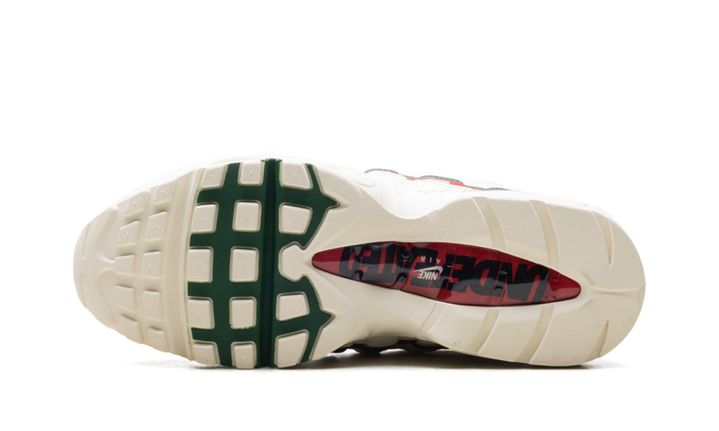 "UNDEFEATED - SAIL/ METALLICSILVER" AIR MAX 95 SP IB4453 100 - product image from the listing.