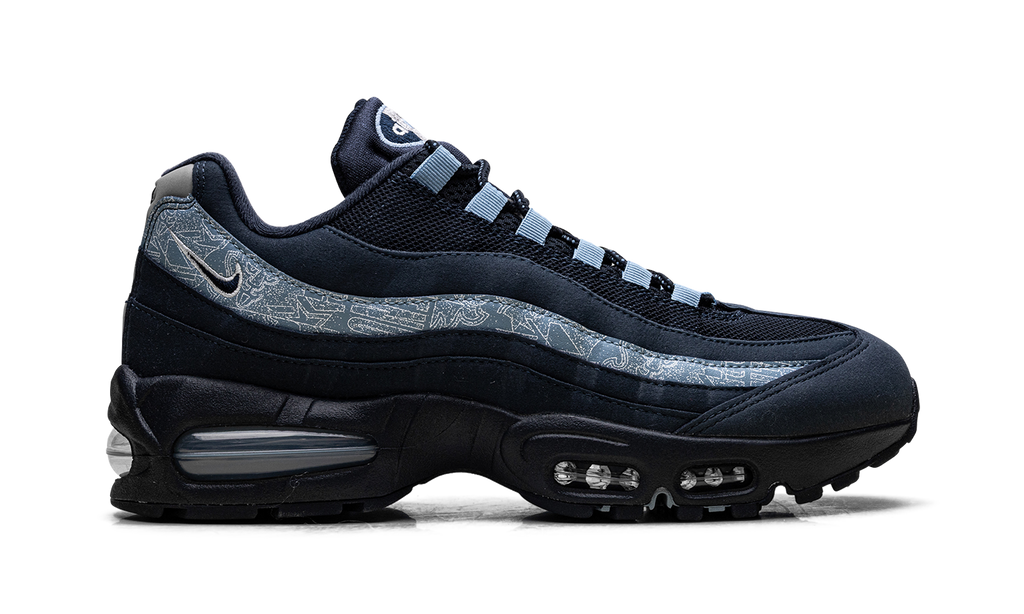 "Big Bubble Obsidian Work Blue" Air Max 95 SE IU2254 900 - product image from the listing.