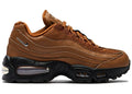 Women's Nike Air Max 95 Big Bubble Light British Tan Jewel Swoosh - product image from the listing.