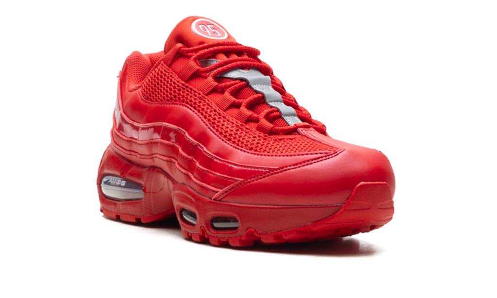 "Big Bubble Total 90 University Red" Air Max 95 SE IB6830 602 - product image from the listing.