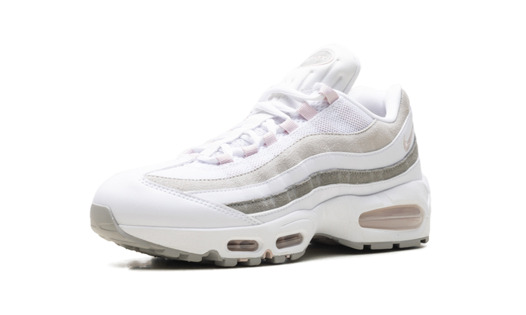 Women's Air Max 95 OG "Big Bubble White Pearl Grey" IB6396 102 - product image from the listing.