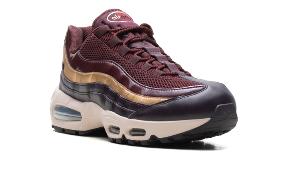Women's Air Max 95 SE "Big Bubble Burgundy Crush" IB6398 600 - product image from the listing.