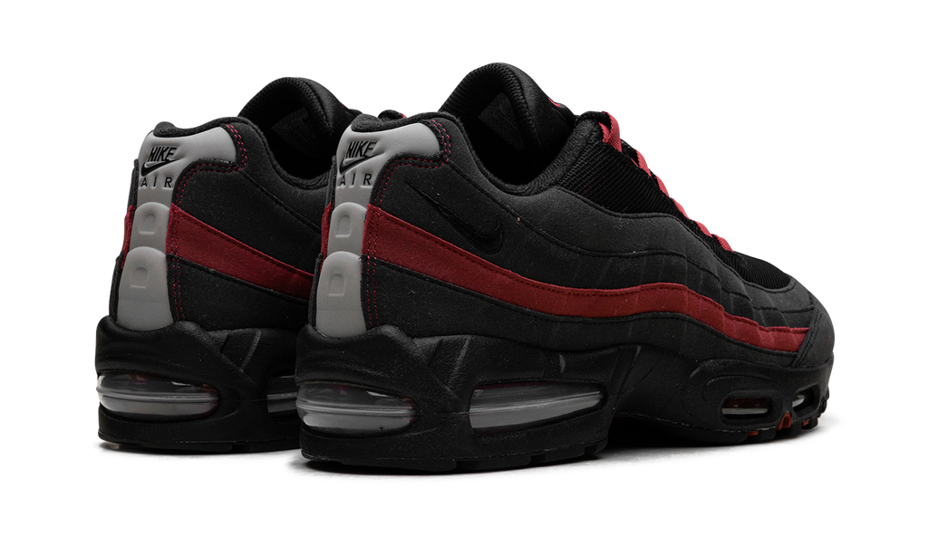 "Black / Team Crimson" Nike Air Max 95 HM4740 008 - product image from the listing.